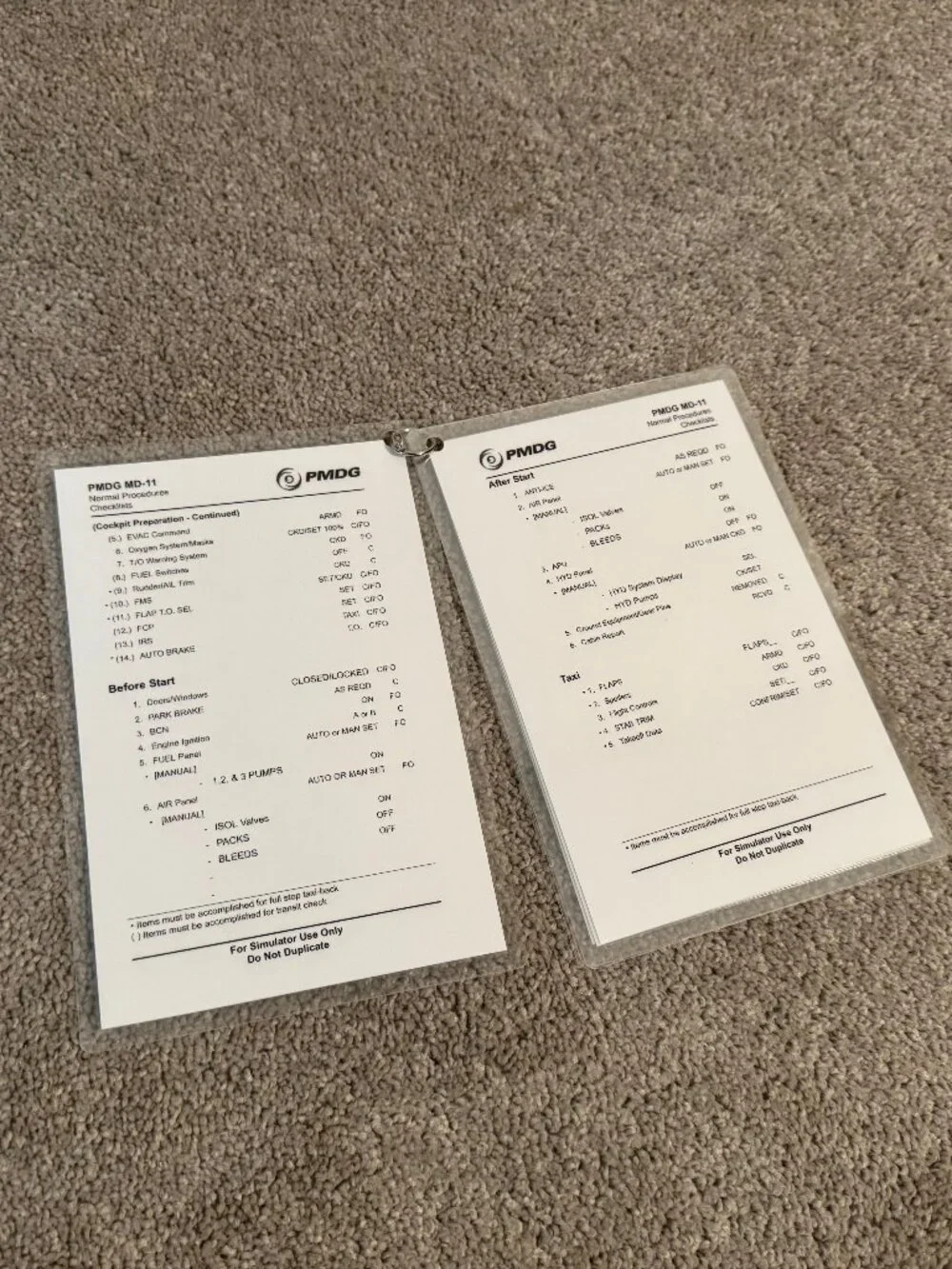 Microsoft Flight Simulator X Gold + PMDG MD-11X + Flight Crew Quick Ref Manuals